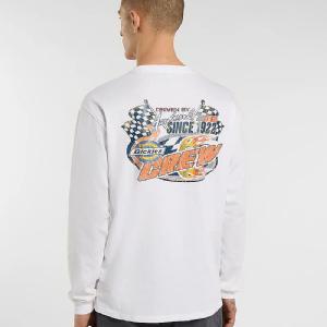 DICKIES L�NG�RMAD TR�JA - NASHPORT LS TEE WHITE