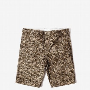 DICKIES SHORTS - SILVER FIRS LEOPARD