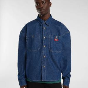 DICKIES SKJORTA - MECHANIC DENIM RAW