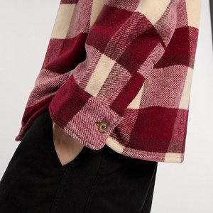 DICKIES SKJORTA - PLAID COALING TIBETAN RED 2 thumbnail