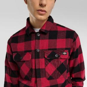 DICKIES SKJORTA - SACRAMENTO CLARET 4 thumbnail