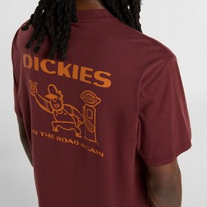 DICKIES T-SHIRT - BURNS TEE VINRD 3 thumbnail