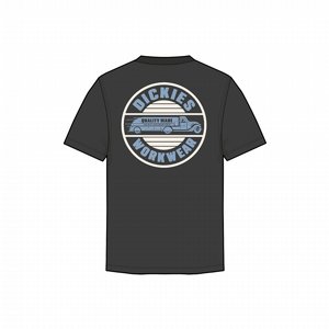 DICKIES T-SHIRT - CIRCLE TEE BLACK