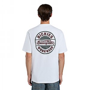 DICKIES T-SHIRT - CIRCLE TEE WHITE