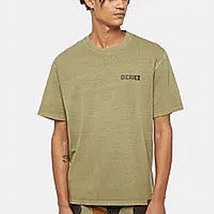 DICKIES T-SHIRT - HIGH FLYING WORKWEAR TEE SS IMPERIAL GREEN 2 thumbnail