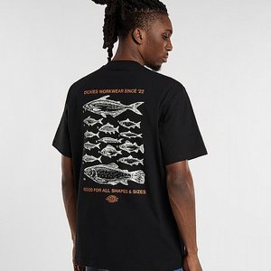 DICKIES T-SHIRT - LARYVILLE TEE SS BLACK