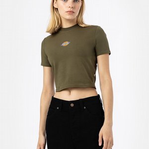 DICKIES T-SHIRT - MAPLE VALLEY TEE MILITARY GREEN