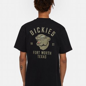 DICKIES T-SHIRT - PANTHER TEE SS B LACK