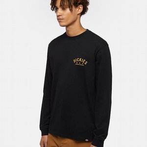 DICKIES T-SHIRT - TREGO TEE LS BLACK 2 thumbnail