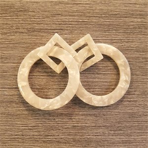 DIXIE BIJOUX RHNGEN - BOX LOOP VIT