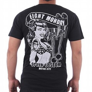 EIGHT MONDAY T-SHIRT - SPEED CUSTUM