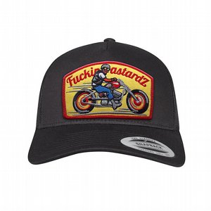 FUCKINBASTARDZ INC TRUCKER CAP - HELL RIDER