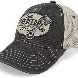 JOHN DEERE - Chan & Mesh Grey/Beige Dad Cap Trucker