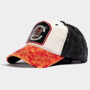 KING KEROSIN - BASEBALL CAP IM USED-LOOK »HELL CHAPTER«