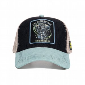 KING KEROSIN - CORD TRUCKER CAP-LOOK UNLEASH SPIRIT