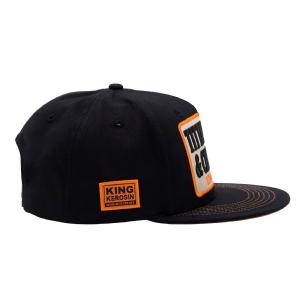 KING KEROSIN - FLAT BRIM CAP "TITTIES,BEER & CHOPPERS" BLACK 3 thumbnail