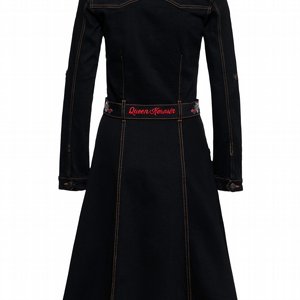 KING KEROSIN - KLNNING WORKWEAR SWING DENIM DRESS 2 thumbnail