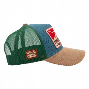 KING KEROSIN - TRUCKER CAP COUNTRY ROADS GREEN 2 thumbnail