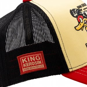 KING KEROSIN - TRUCKER CAP FASTER THAN THE WIND BEIGE 5 thumbnail