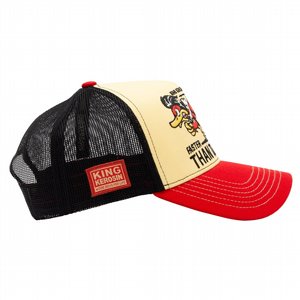 KING KEROSIN - TRUCKER CAP FASTER THAN THE WIND BEIGE 2 thumbnail