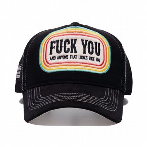 KING KEROSIN - TRUCKER CAP FUCK YOU BLACK