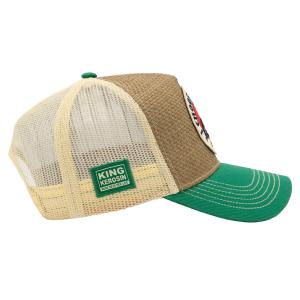 KING KEROSIN - TRUCKER CAP �I CHOOSE VIOLENCE� GREEN&BROWN 3 thumbnail