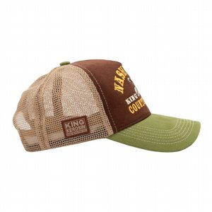 KING KEROSIN - TRUCKER CAP NASHVILLE BRUN 2 thumbnail