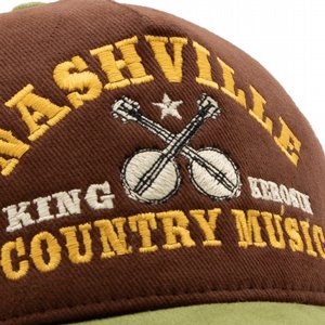 KING KEROSIN - TRUCKER CAP NASHVILLE BRUN 4 thumbnail