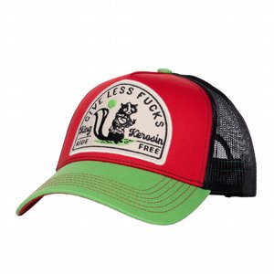 KING KEROSIN - TRUCKER CAP "GIVE LESS FUCKS"