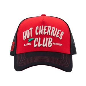 KING KEROSIN - TRUCKER CAP "HOT CHERRIS CLUB" RED&BLACK 2 thumbnail