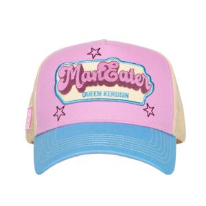 KING KEROSIN - TRUCKER CAP "MAN EATER" PINK 2 thumbnail