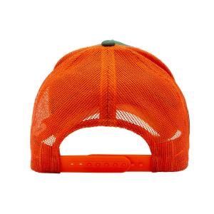 KING KEROSIN - TRUCKER CAP "NEVER FUCK A FUCKER" GREEN & TERRACOTTA 3 thumbnail