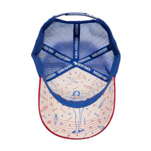 KING KEROSIN - TRUCKER CAP "NEVER GROW UP" OFFWHITE&BLUE 5 thumbnail