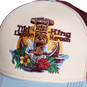 KING KEROSIN - TRUCKER CAP "TIKI LAGOON" 2 thumbnail