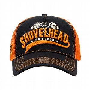 KING KEROSIN - TRUCKER CAP SHOVELHEAD BLACK