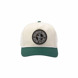 LOSER MACHINE - SNAPBACK HIGHTOP HEADWEAR WHITE/GREEN 4 thumbnail