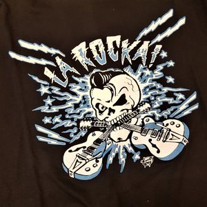 LA ROCKA T-SHIRT - SKULL ROCKA 2 thumbnail