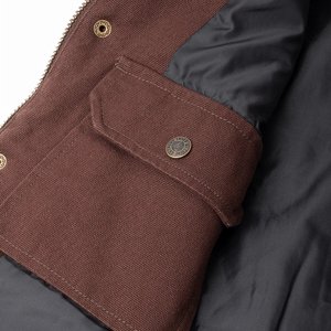 LOSER MACHINE - CONDOR VEST II VEST BROWN 4 thumbnail