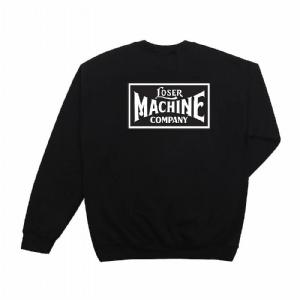 LOSER MACHINE - CREWNECK NEW OG CREWNECK BLACK