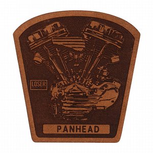 LOSER MACHINE - LEATHER PATCH PANHEAD