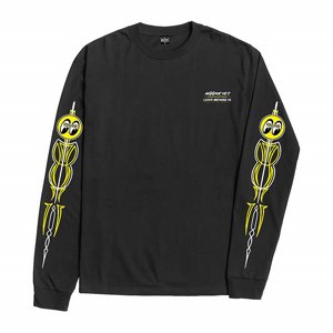 LOSER MACHINE - L/S T-SHIRT BLUE COLLOR STOCK BLACK 2 thumbnail