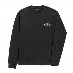 LOSER MACHINE - L/S T-SHIRT ON GUARD BLACK 2 thumbnail