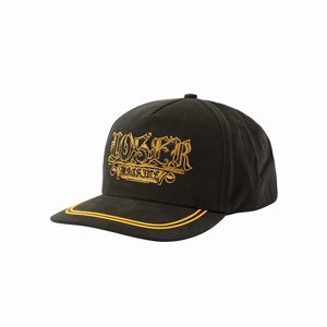 LOSER MACHINE -PLAQUE HEADWEAR BLACK