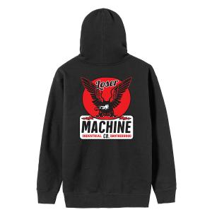 LOSER MACHINE - POERBAND HOODIE BLACK