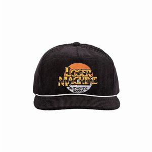 LOSER MACHINE - SNAPBACK SUNSET-HAT BLACK 3 thumbnail