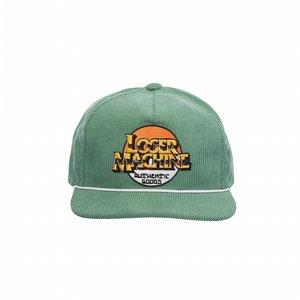 LOSER MACHINE - SNAPBACK SUNSET-HAT GREEN 2 thumbnail