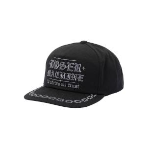 LOSER MACHINE - SNAPBACK TRUST HAT BLACK