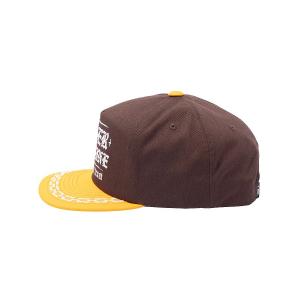 LOSER MACHINE - SNAPBACK TRUST HAT BROWN/GOLD 2 thumbnail