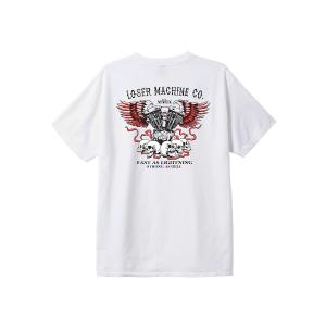 LOSER MACHINE - S/S T-SHIRT NO RASY WAY OUT L7S WHITE