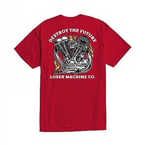 LOSER MACHINE - T-SHIRT CLUBHOUSE STOCK RED